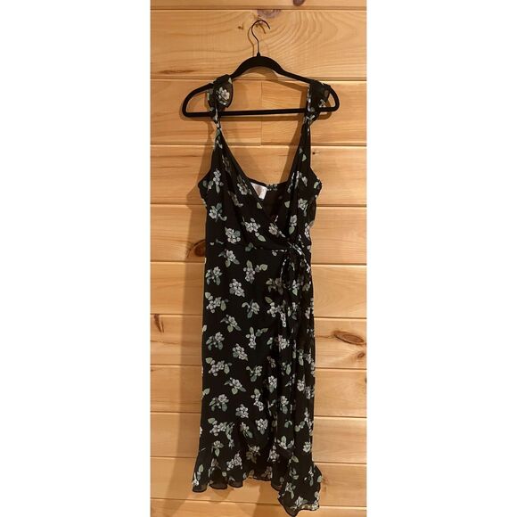 Floral Maxi Wrap Dress - Picture 1 of 5